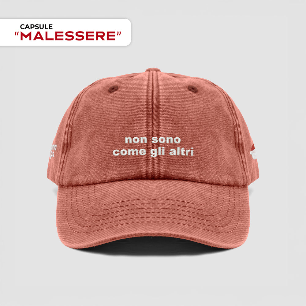 Cappellino vintage "non sono come gli altri"