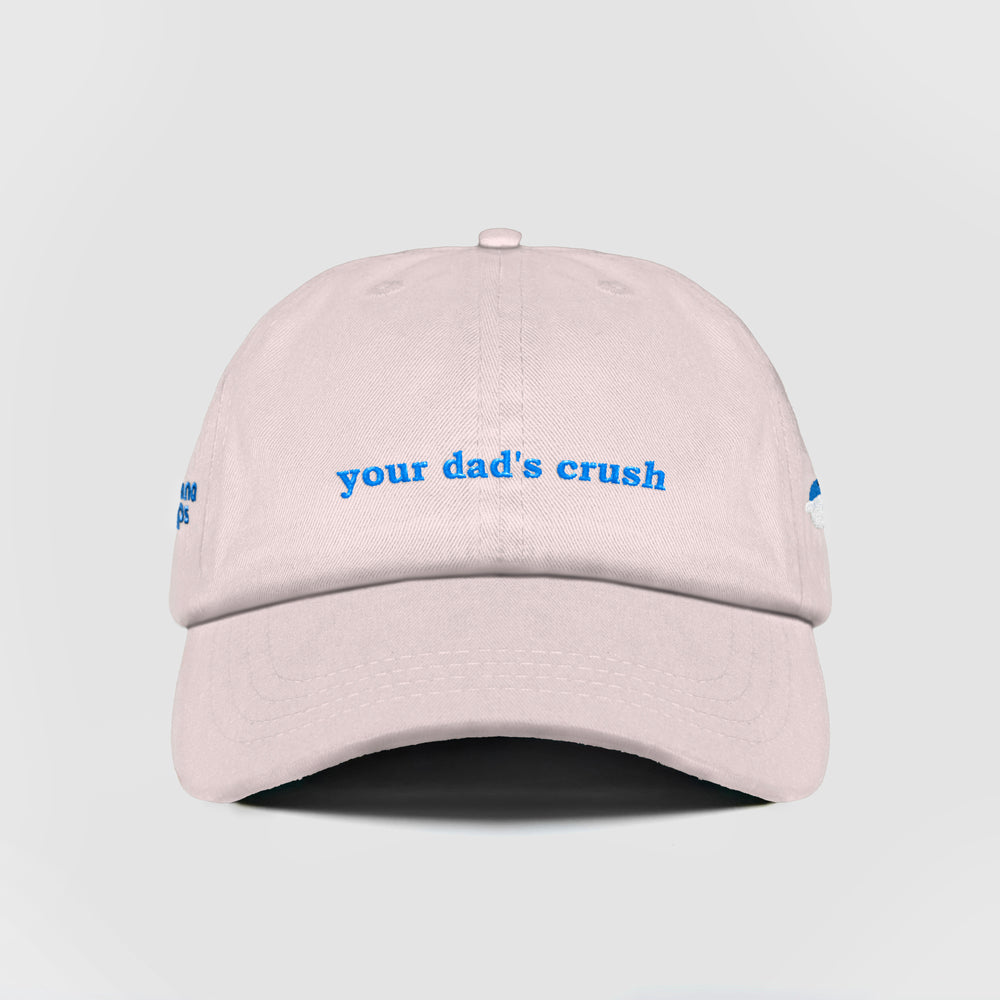Cappellino in cotone "Your dad's crush"