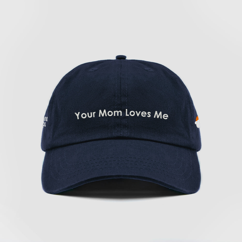 Cappellino in cotone "Your Mom Loves Me"
