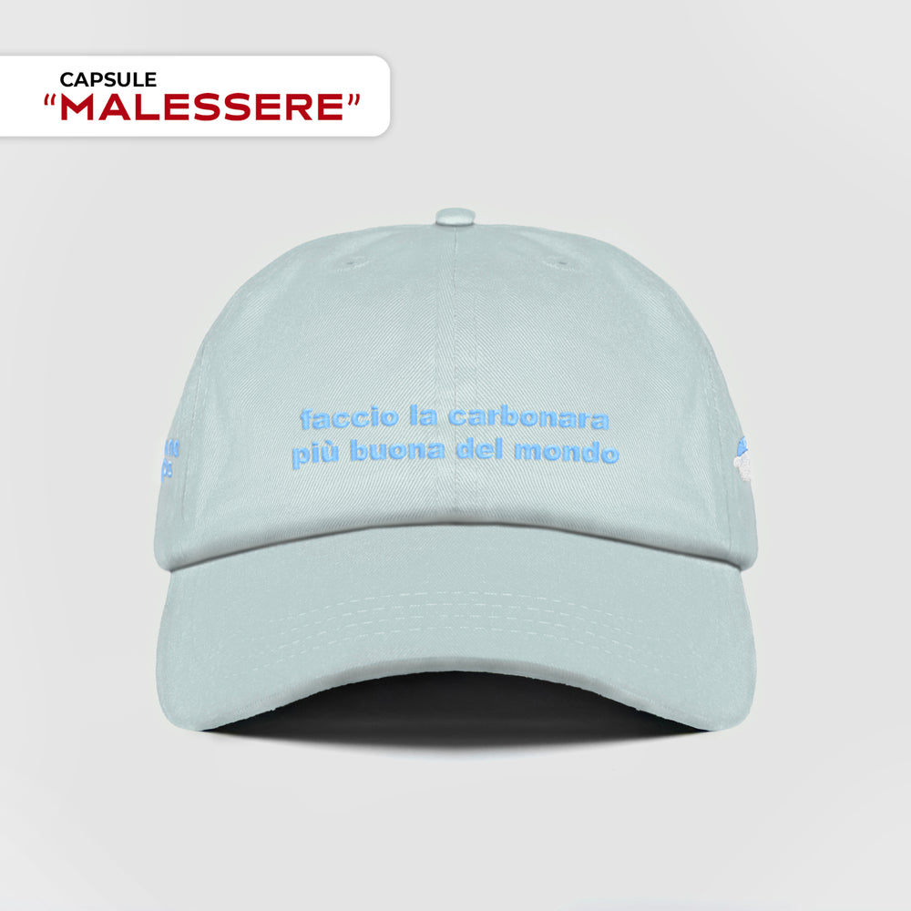 Cappellino "Faccio la carbonara più buona del mondo"