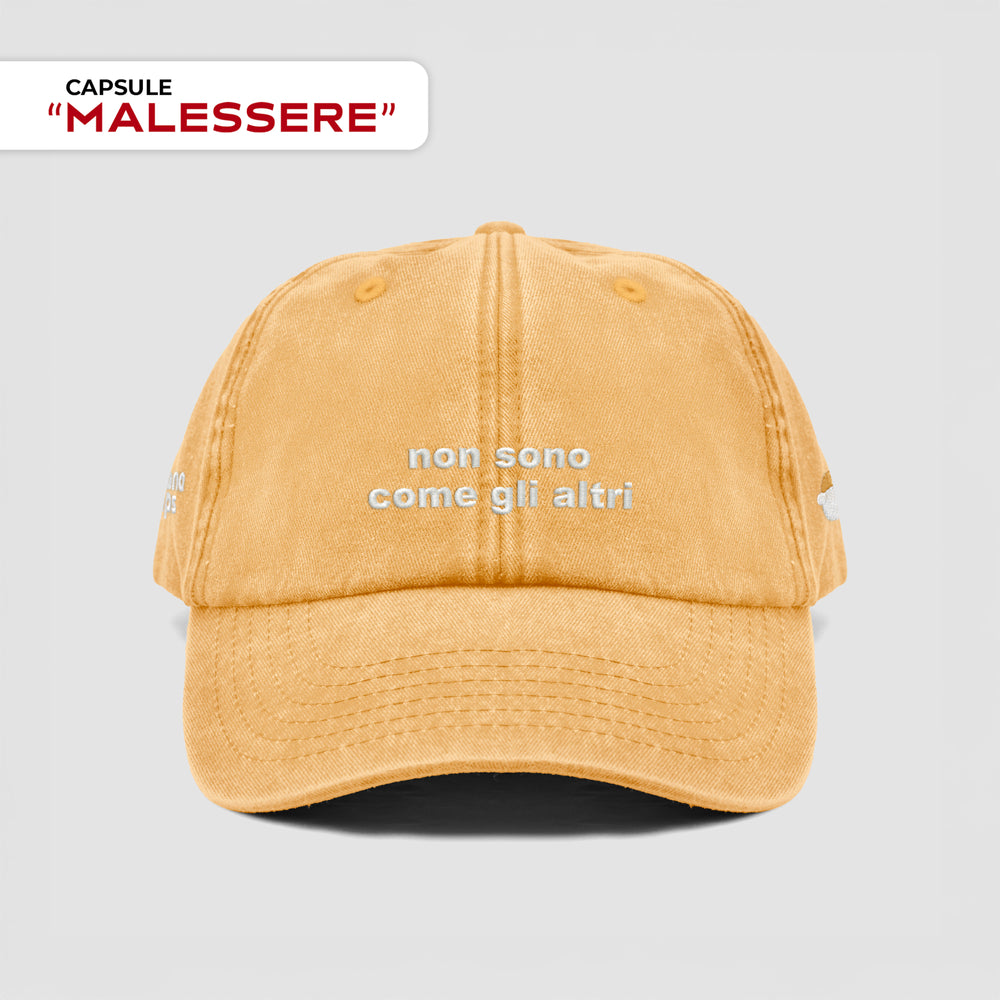 Cappellino vintage "non sono come gli altri"