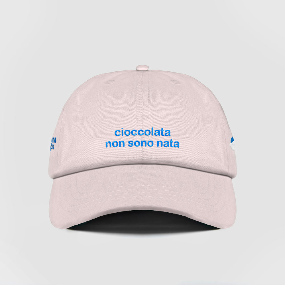Cappellino ''cioccolata non sono nata''