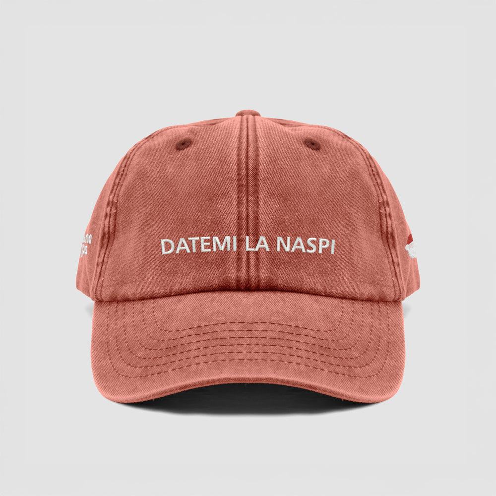 Cappellino vintage ''DATEMI LA NASPI''