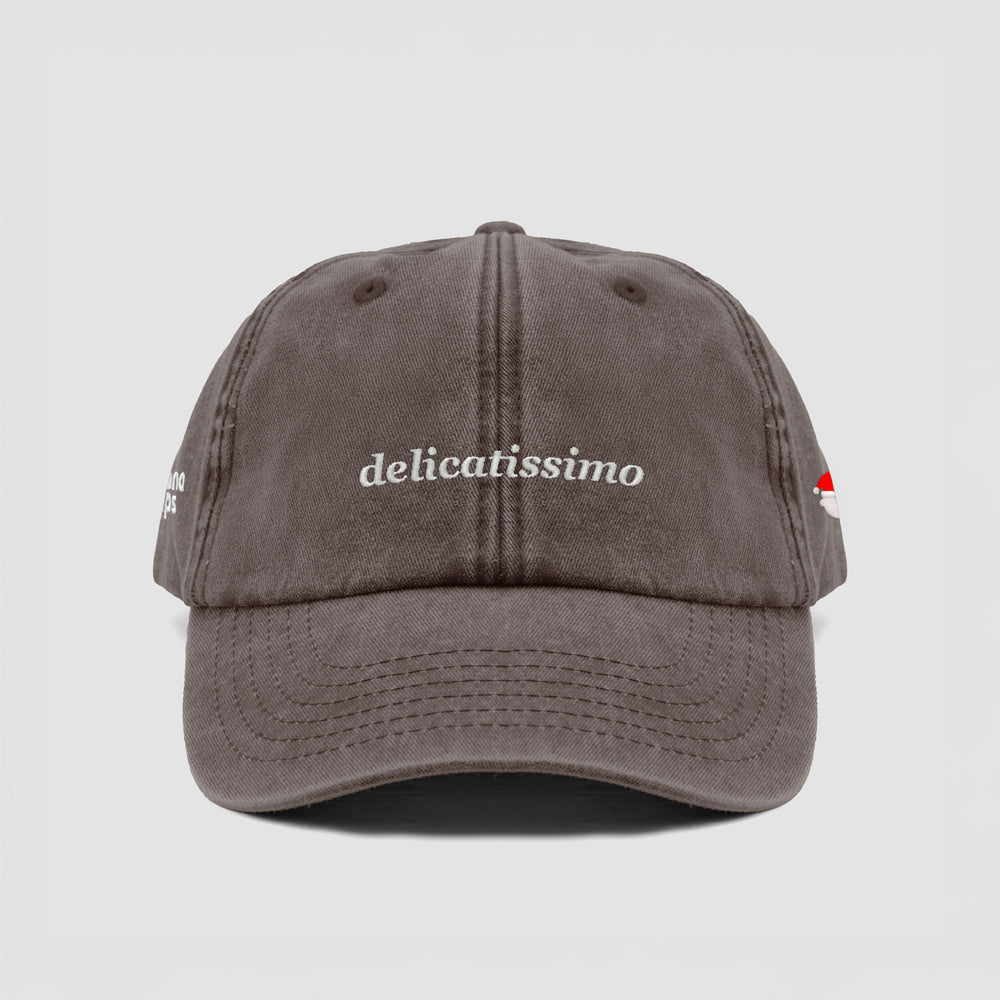 Cappellino vintage "delicatissimo"