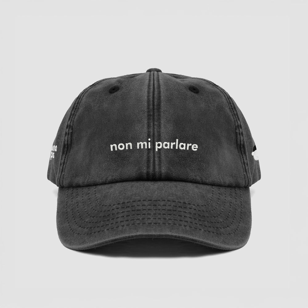 Cappellino vintage ''non mi parlare''