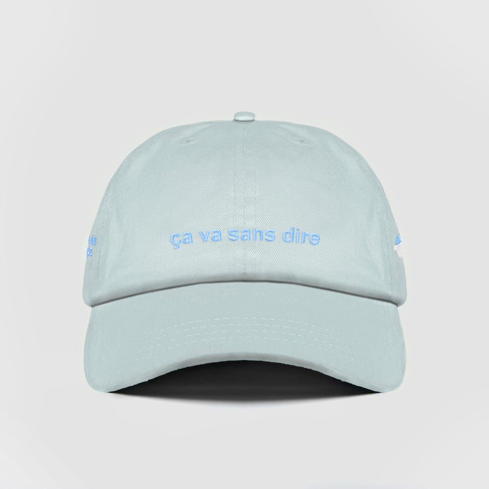 Cappellino in cotone "ça va sans dire"