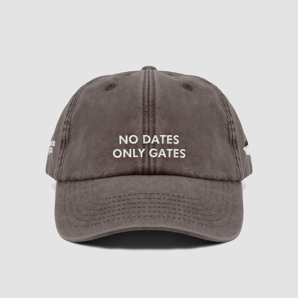 Cappellino vintage ''NO DATES ONLY GATES''