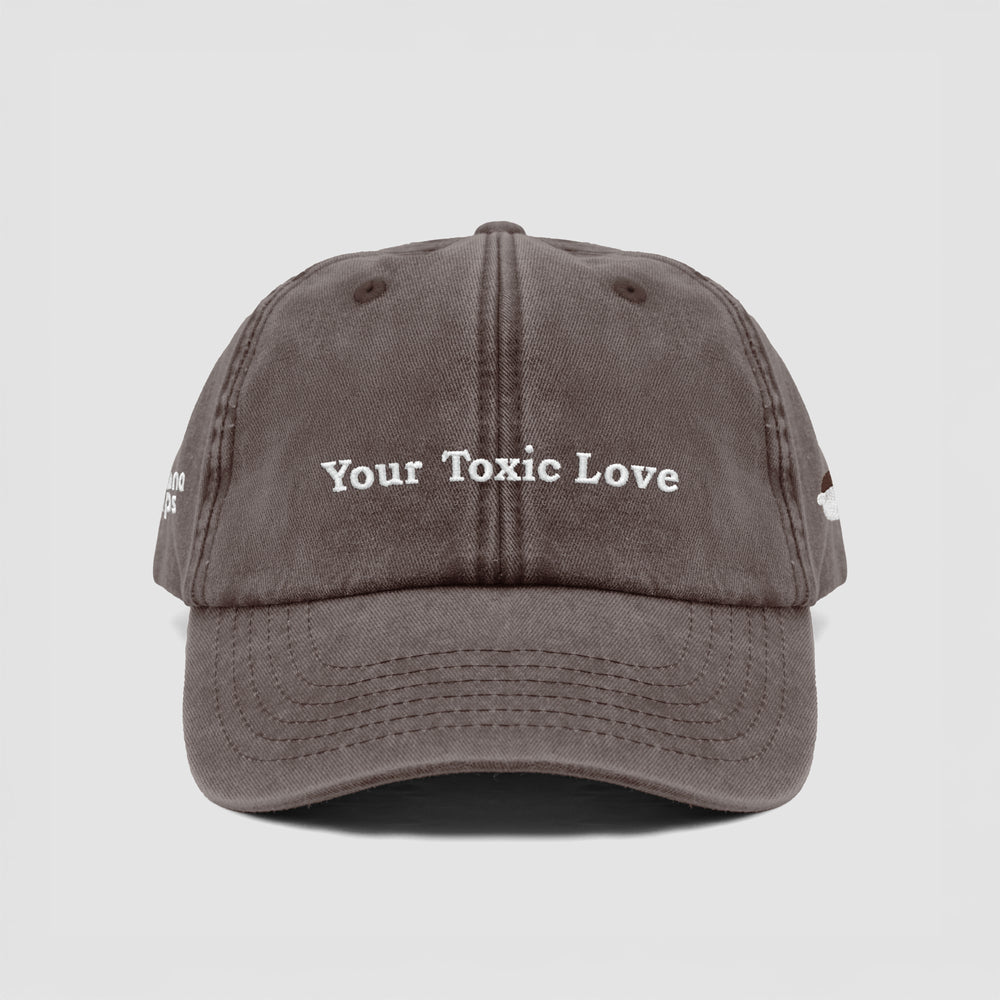 Cappellino vintage ''Your toxic love''