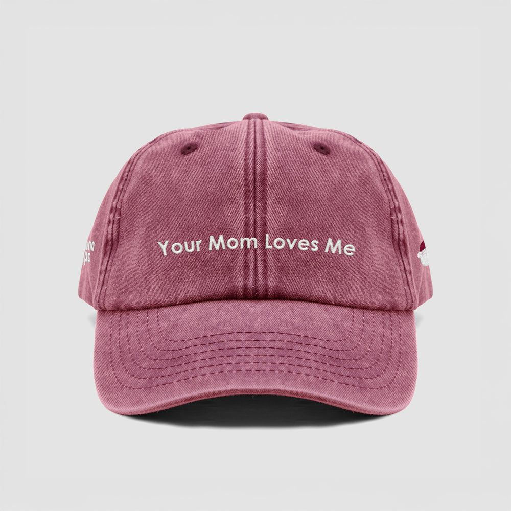 Cappellino vintage "Your Mom Loves Me"
