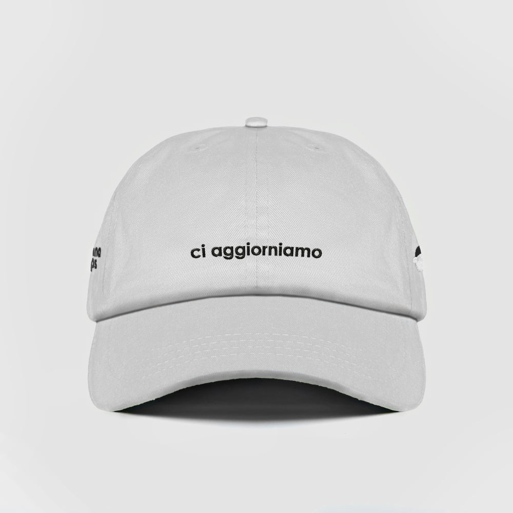 Cappellino ''ci aggiorniamo''