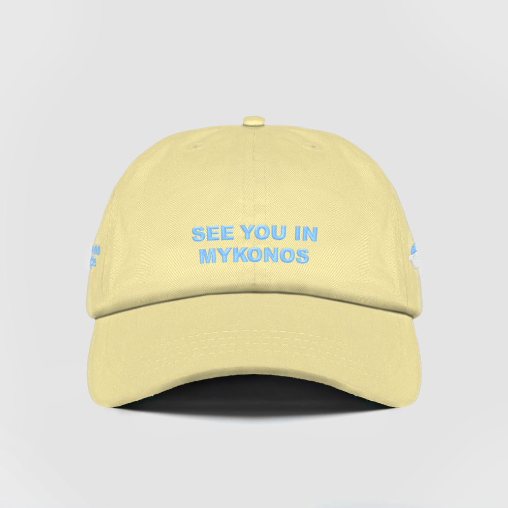 Cappellino ''SEE YOU IN MYKONOS''