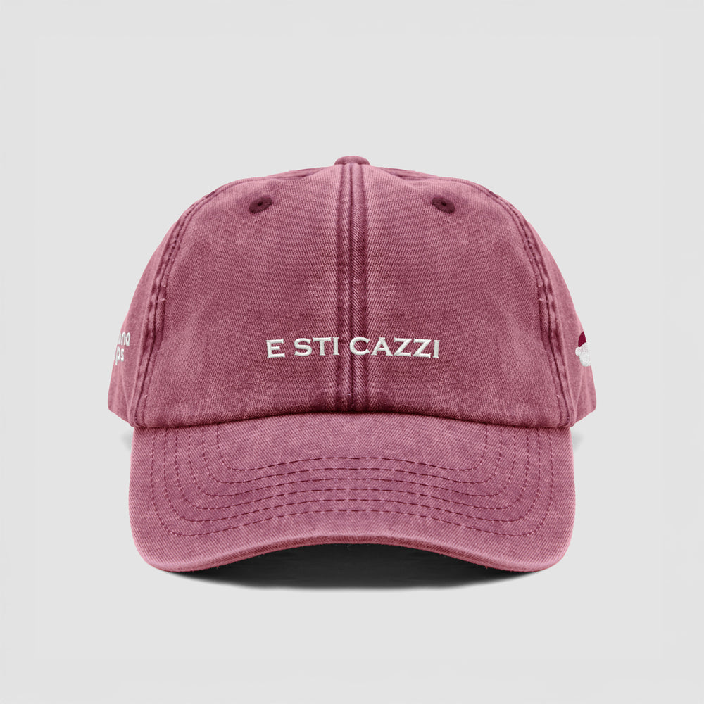 Cappellino vintage ''E STI CAZZI''