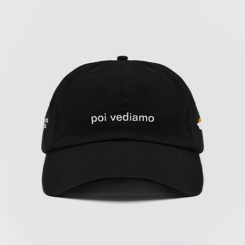 Cappellino "poi vediamo"