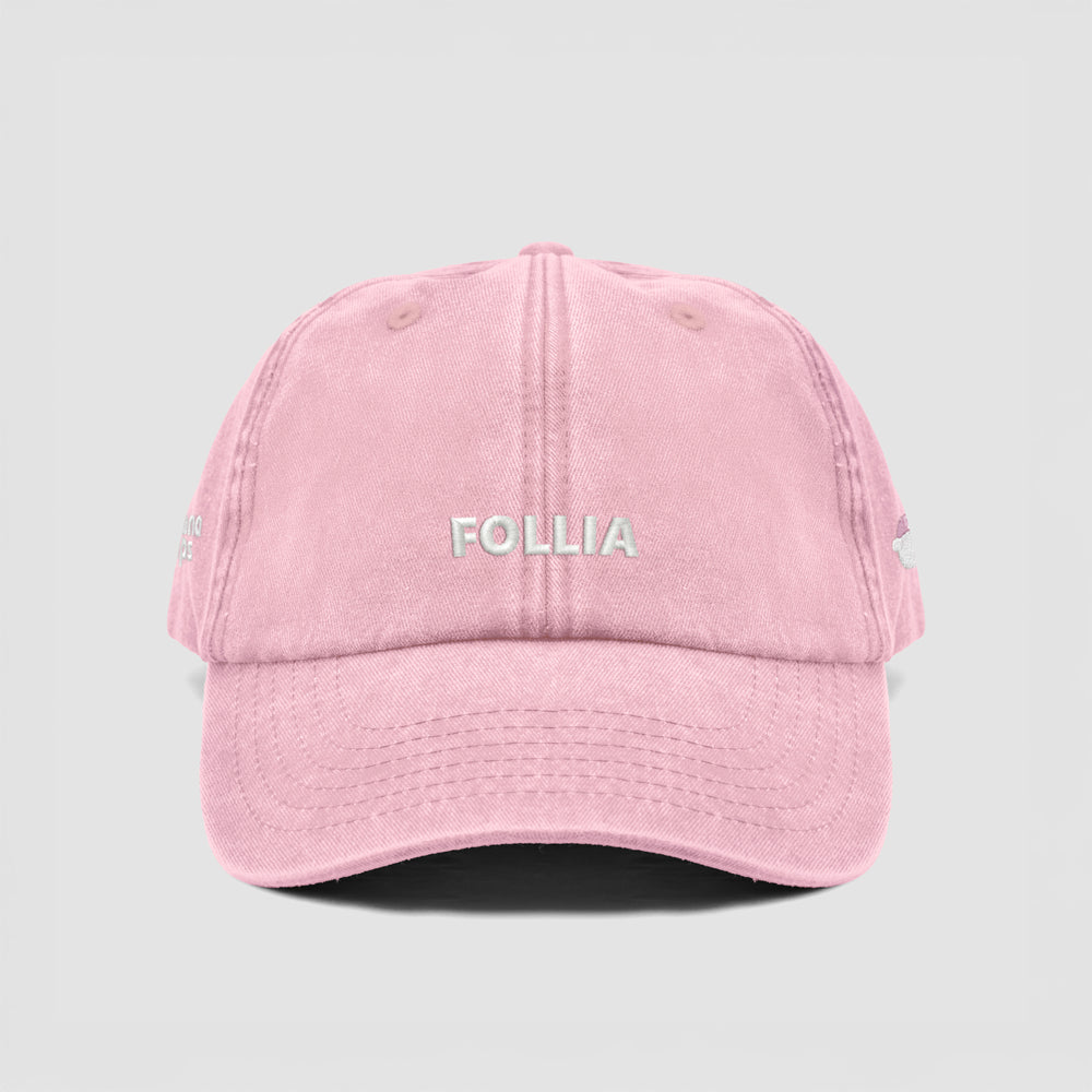 Cappellino vintage "FOLLIA"