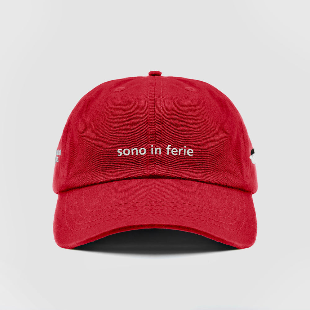 Cappellino ''sono in ferie''
