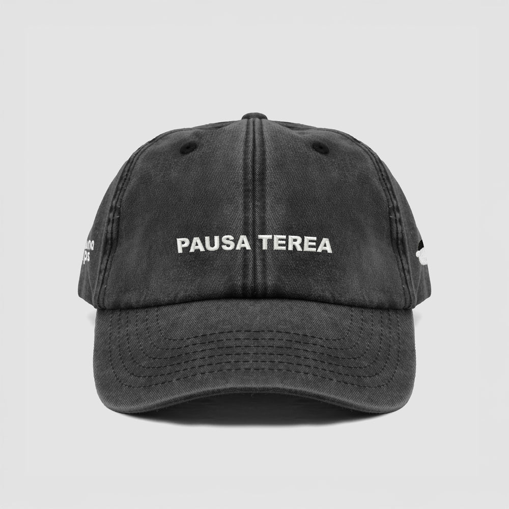 Cappellino vintage ''Pausa Terea''