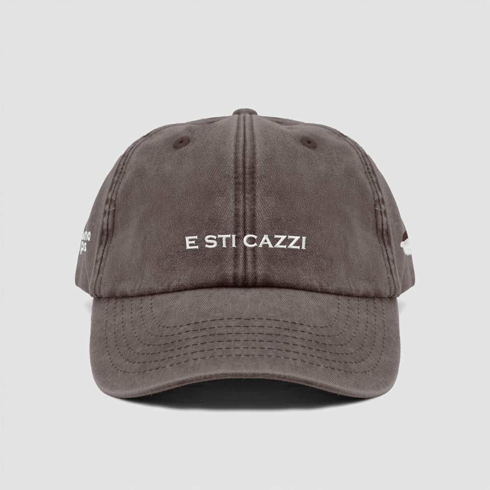 Cappellino vintage ''E STI CAZZI''