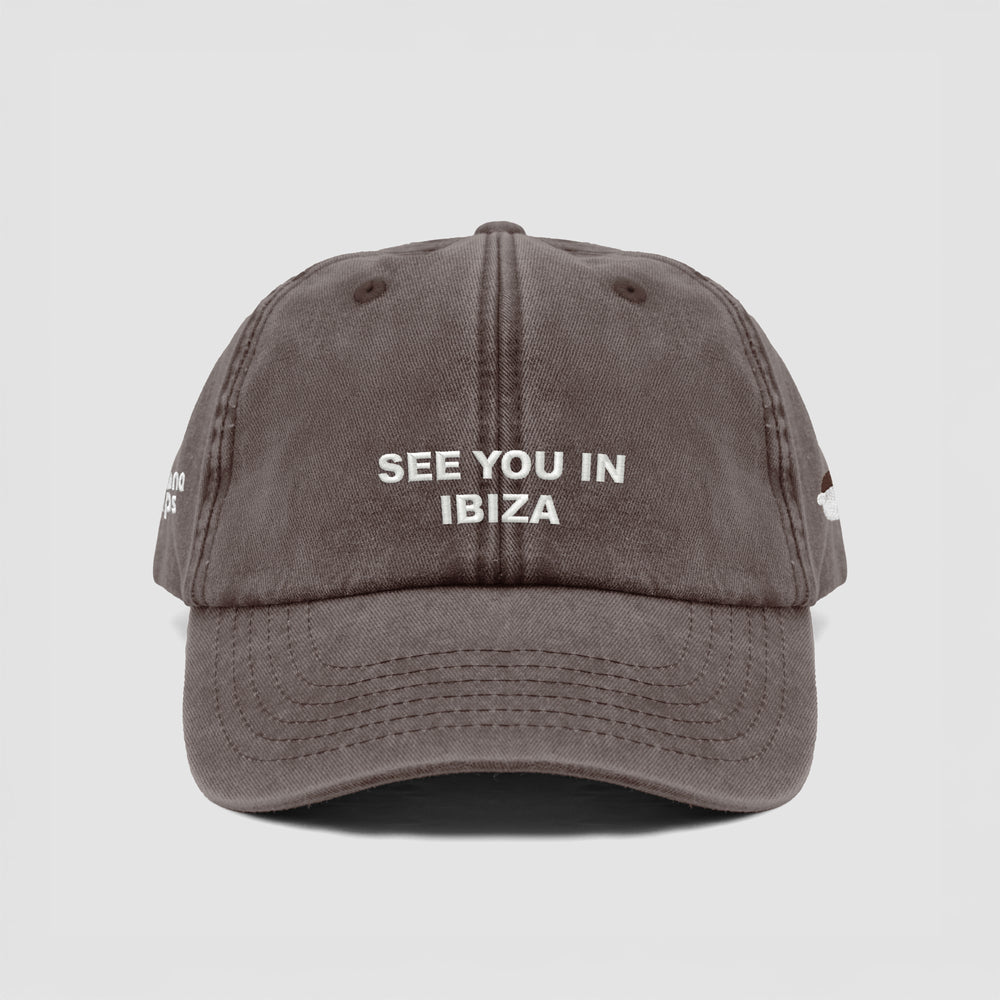 Cappellino vintage ''SEE YOU IN IBIZA''