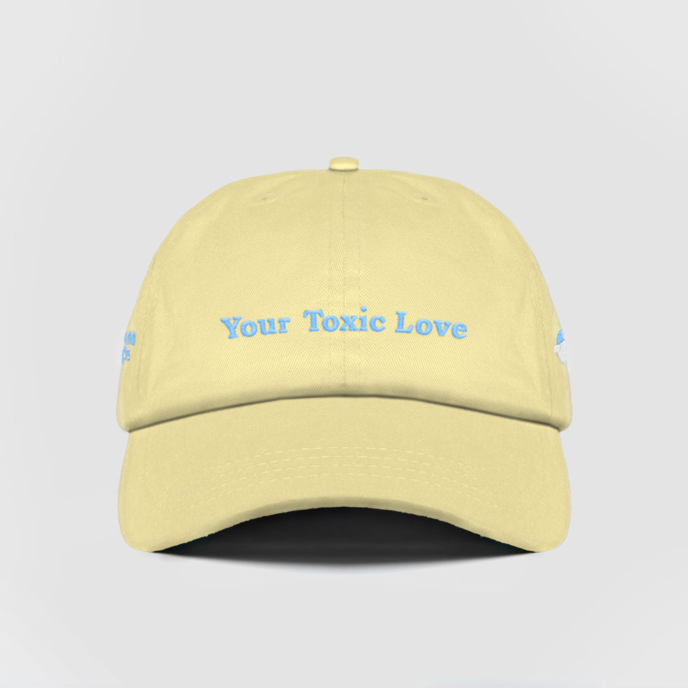 Cappellino in cotone ''Your toxic love''