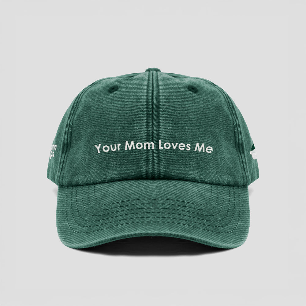 Cappellino vintage "Your Mom Loves Me"