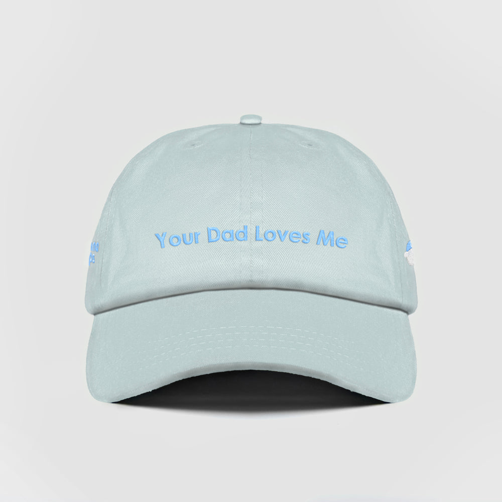 Cappellino in cotone "Your Dad Loves Me"