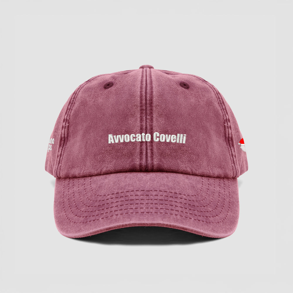 Cappellino vintage "Avvocato Covelli"