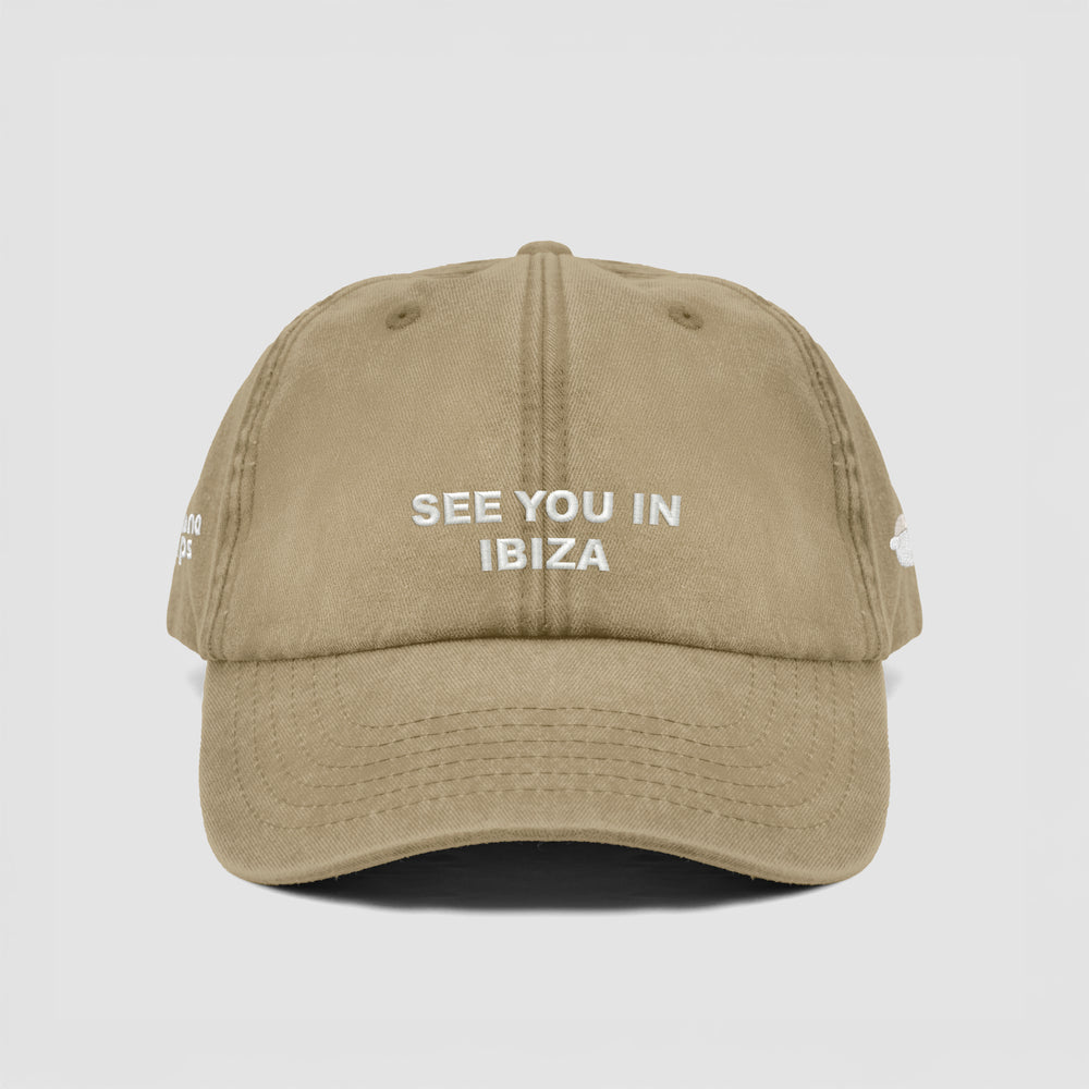 Cappellino vintage ''SEE YOU IN IBIZA''