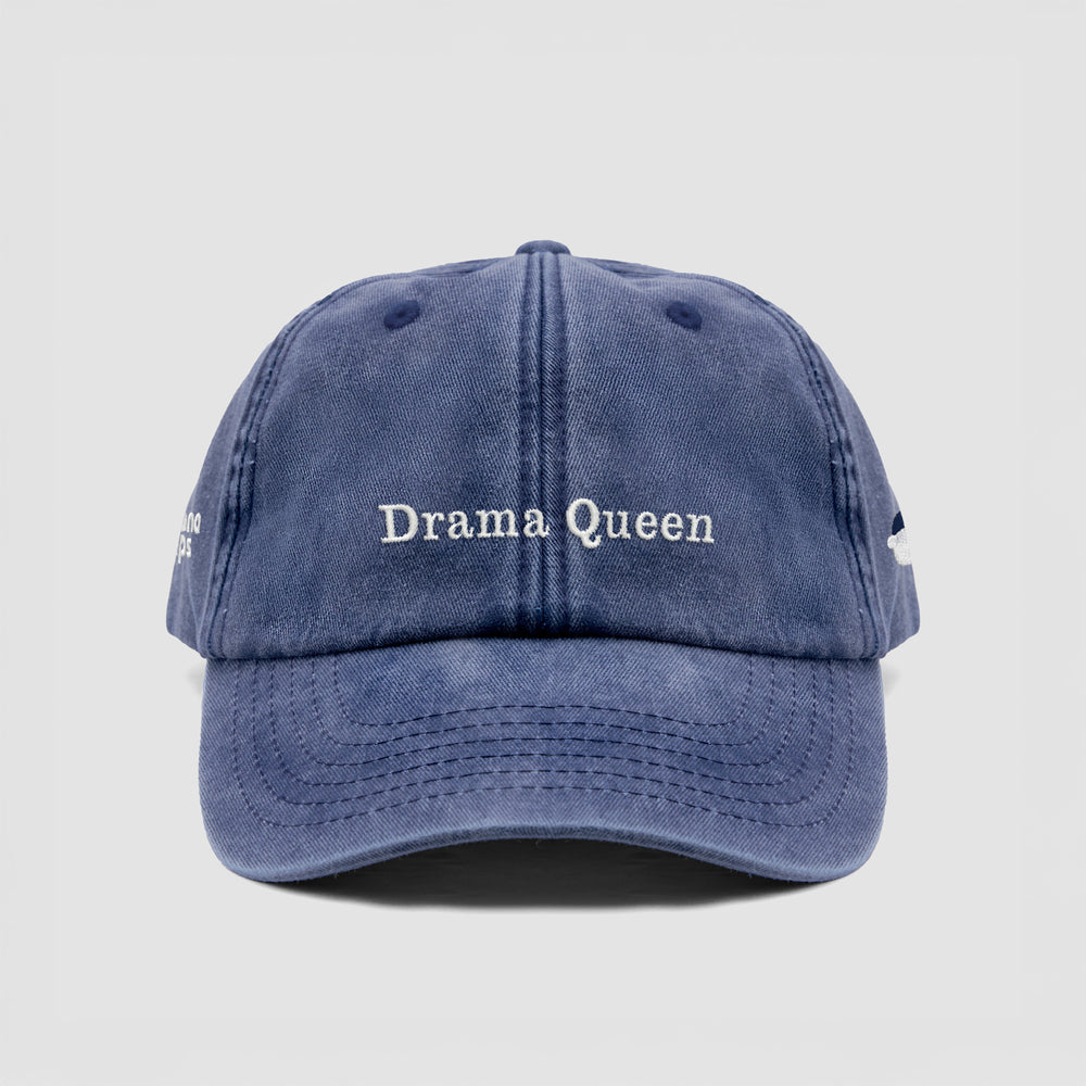 Cappellino vintage in cotone "Drama Queen"