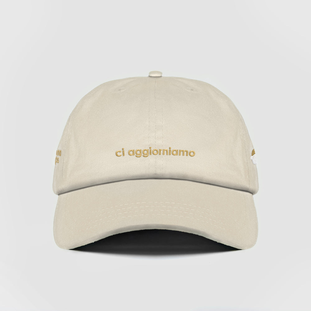 Cappellino ''ci aggiorniamo''