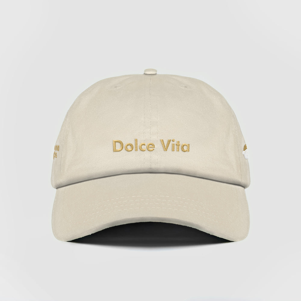 Cappellino in cotone "Dolce Vita"