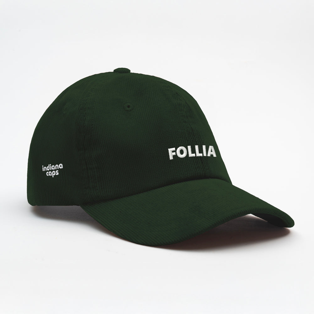 Cappellino in velluto a coste "FOLLIA"