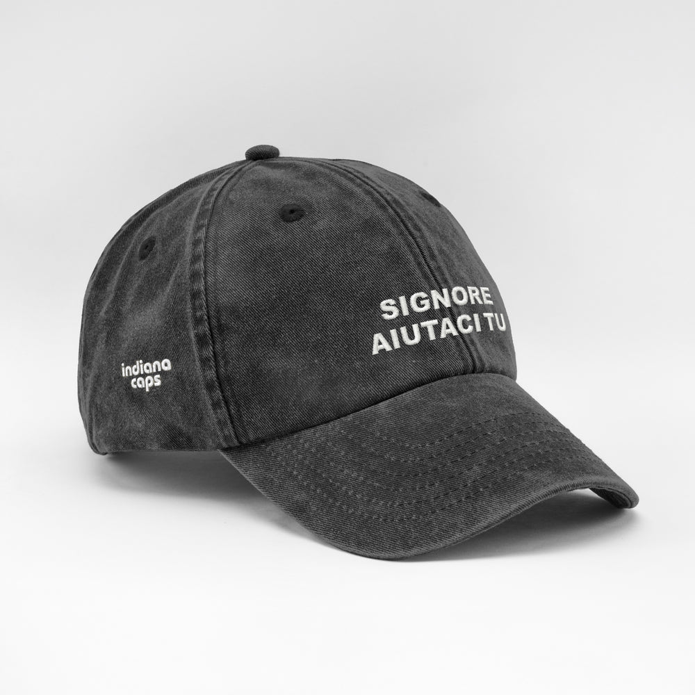 Cappellino vintage "SIGNORE AIUTACI TU"