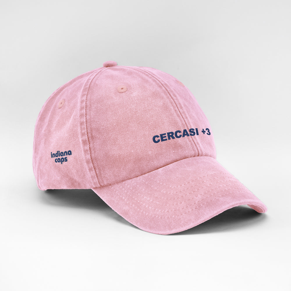 Cappellino vintage ''CERCASI +3''