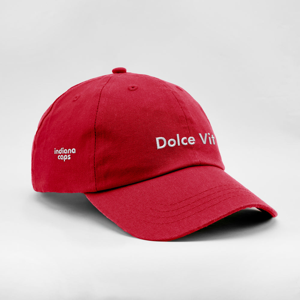 Cappellino in cotone "Dolce Vita"