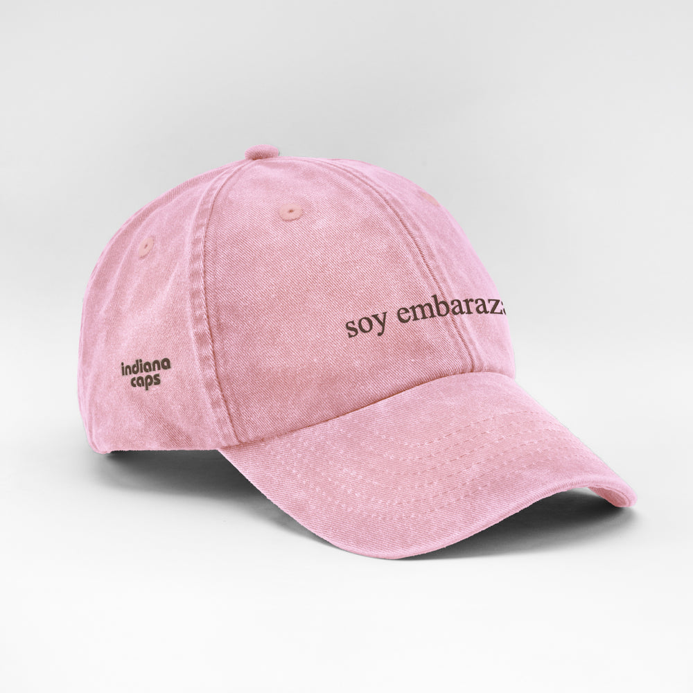 Cappellino vintage "soy embarazada"