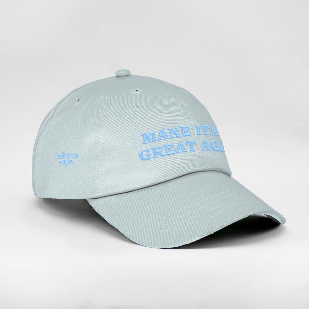 Cappellino in cotone "Make Italy great again"