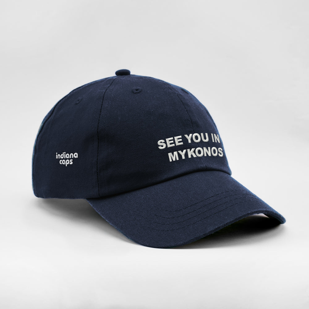 Cappellino ''SEE YOU IN MYKONOS''