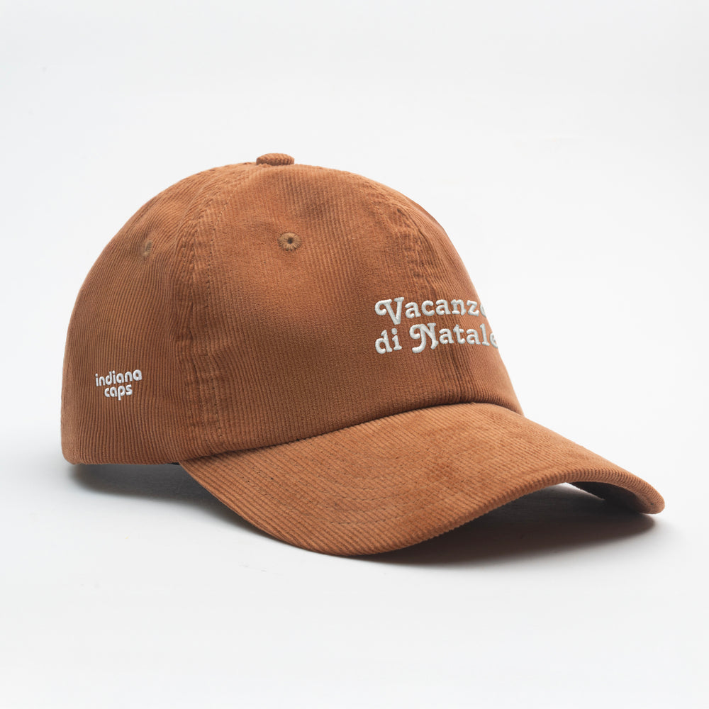 Cappellino in velluto a coste ''Vacanze di Natale''