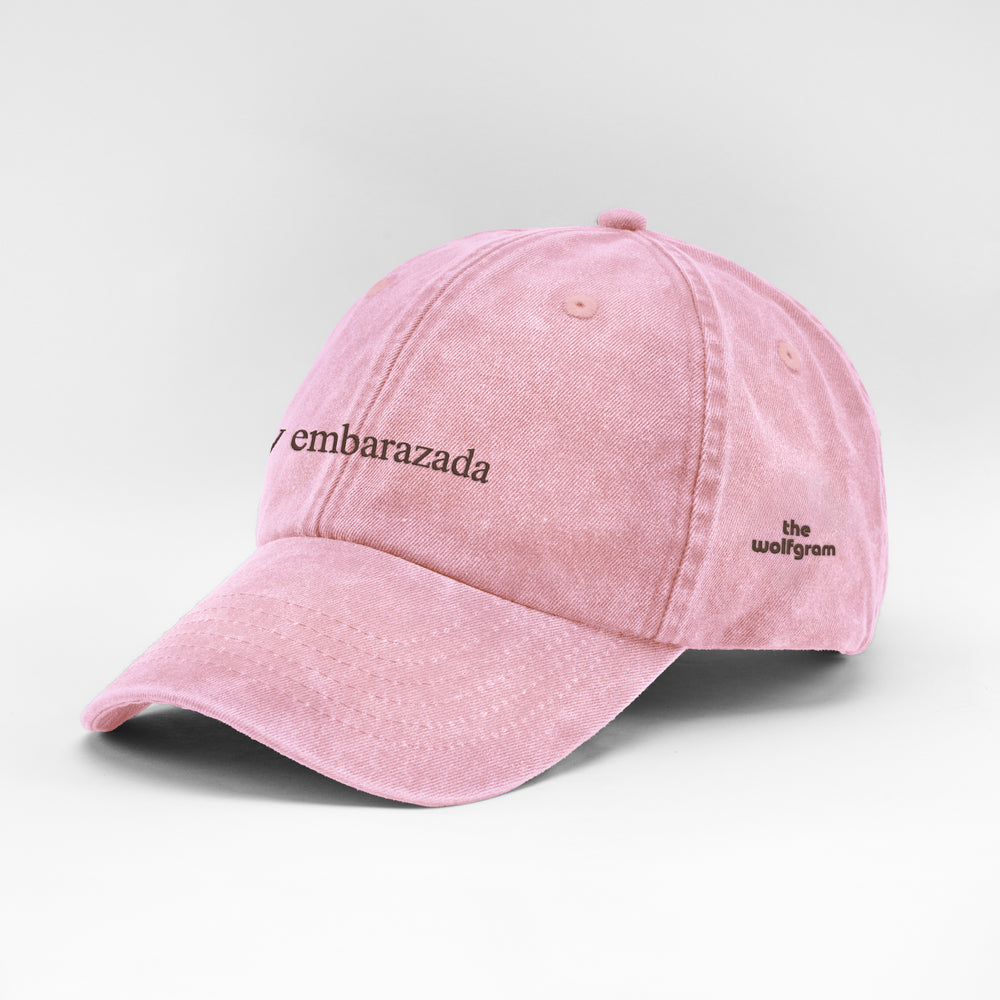 Cappellino vintage "soy embarazada"