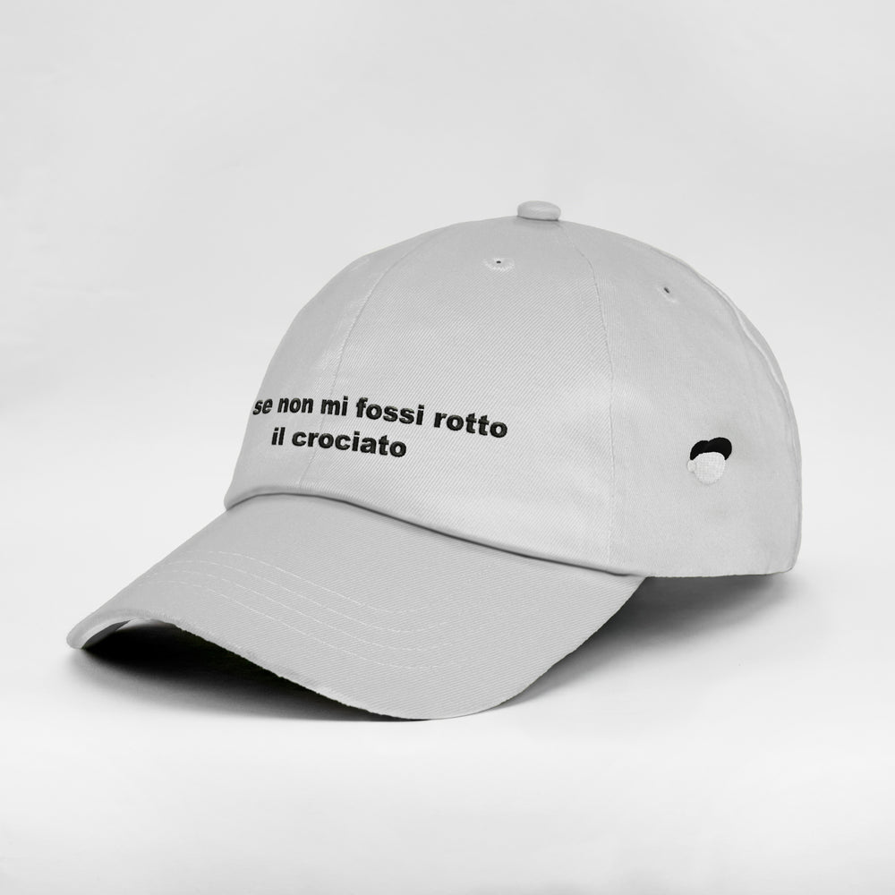 Cappellino ''se non mi fossi rotto il crociato''