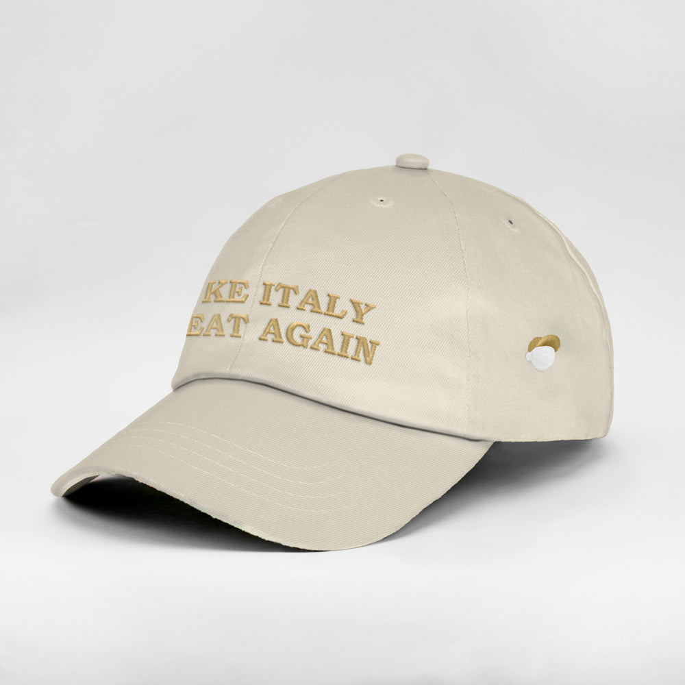 Cappellino in cotone "Make Italy great again"