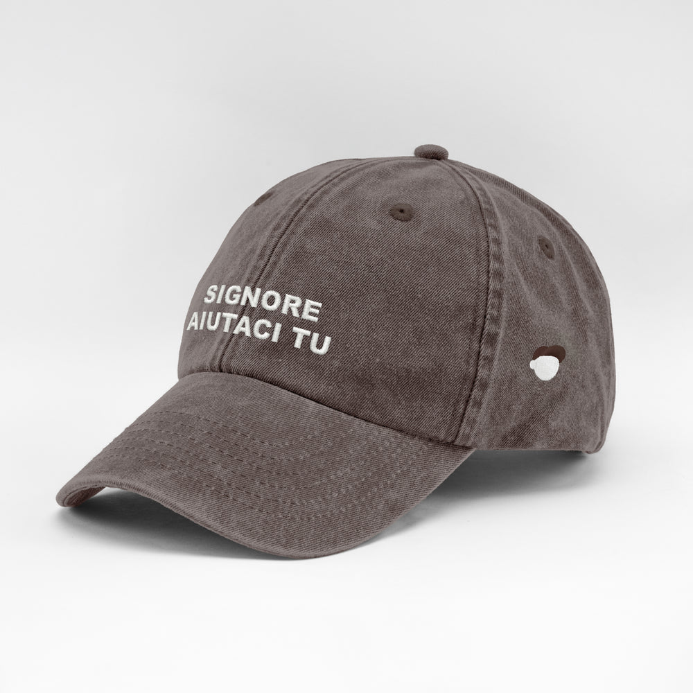 Cappellino vintage "SIGNORE AIUTACI TU"