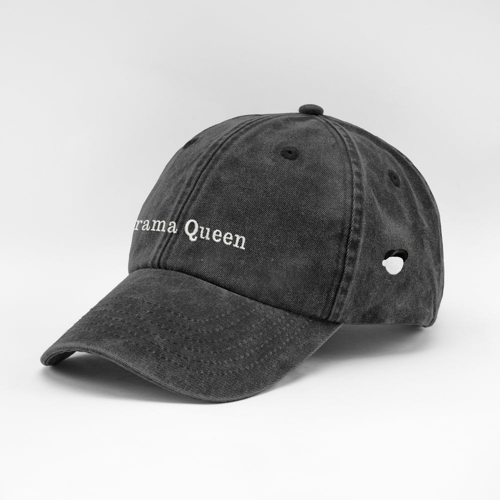 Cappellino vintage in cotone "Drama Queen"