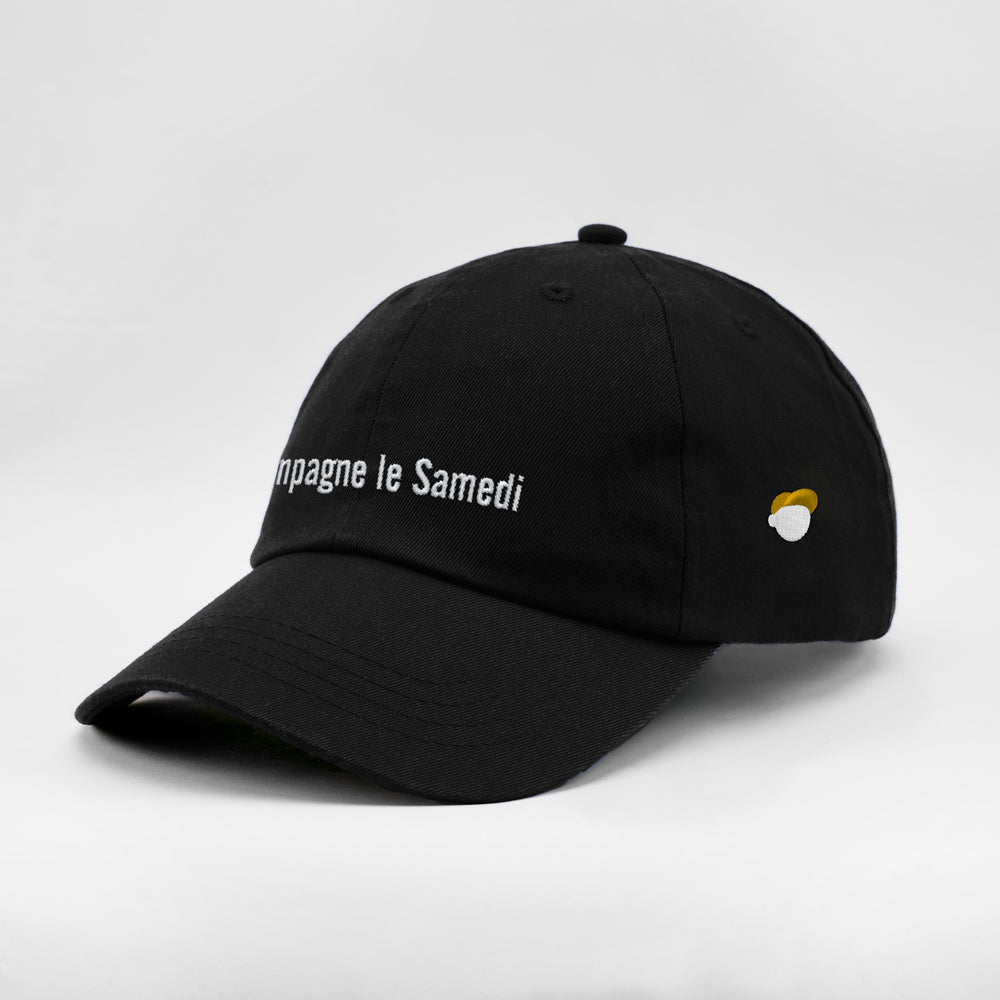 Cappellino in cotone "Champagne le Samedì"