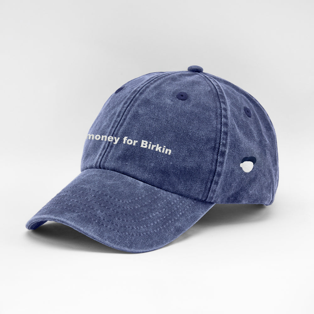 Cappellino vintage "Need money for Birkin"