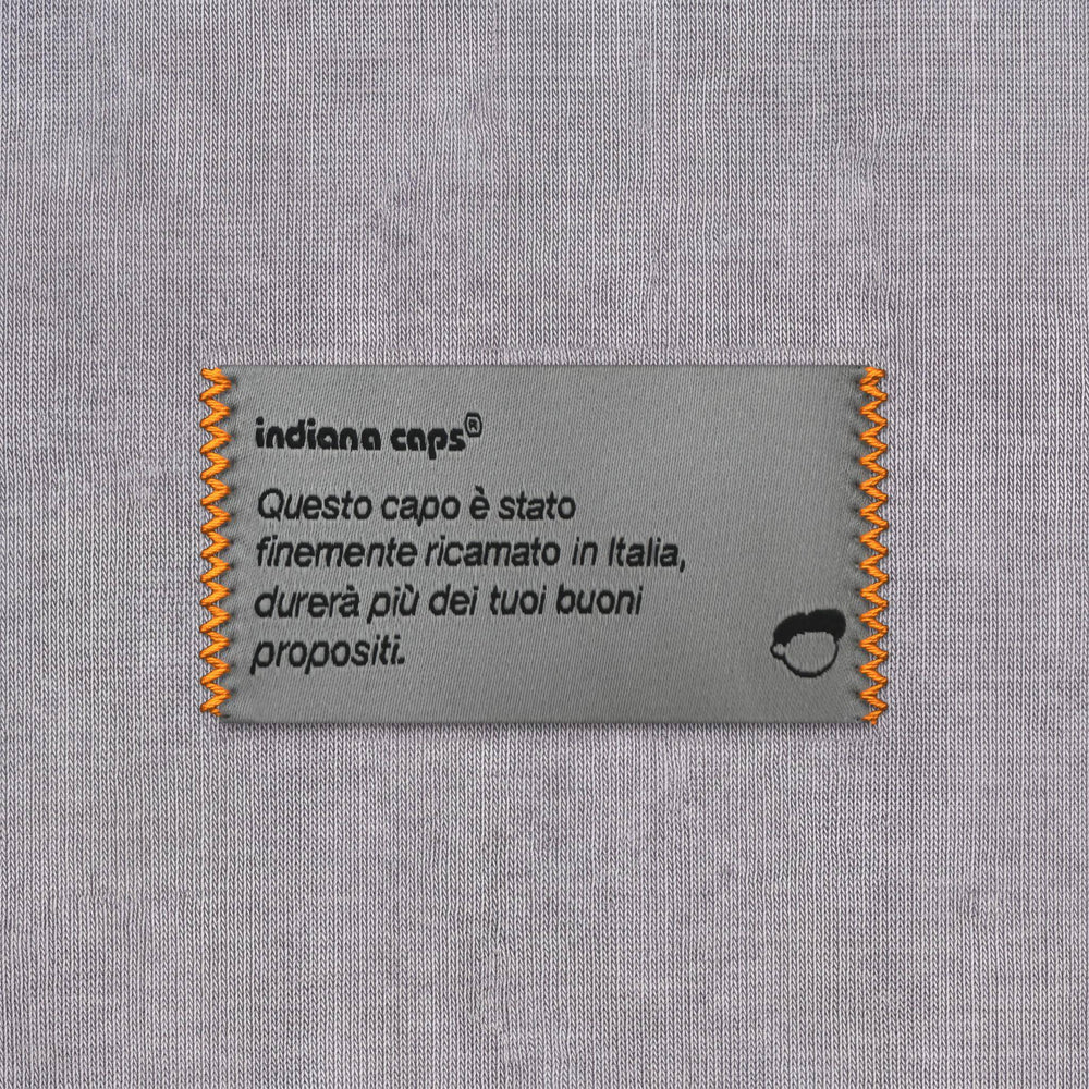 Felpa Creative Grigio - dettaglio etichetta