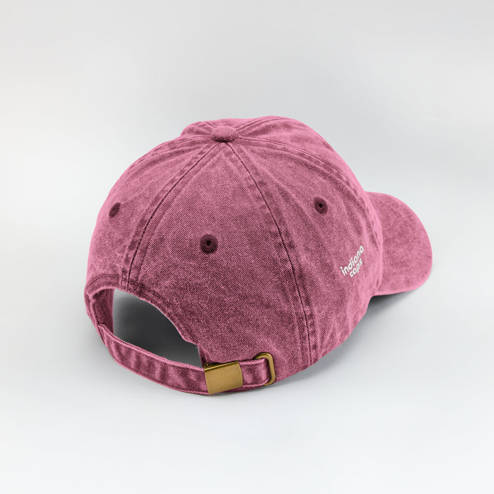 Cappellino vintage in cotone "Je Préfère Les Italiens"