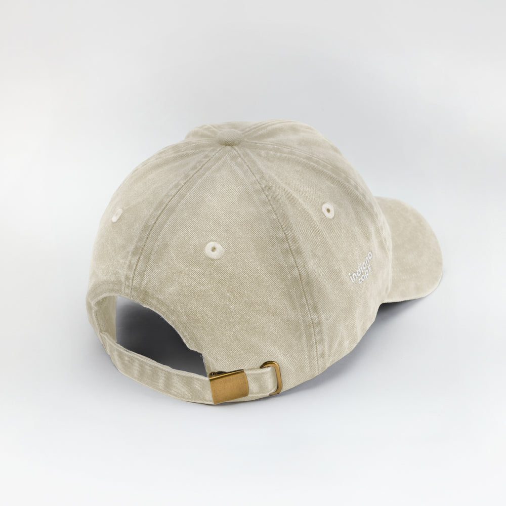 Cappellino vintage in cotone "No paparazzi please"