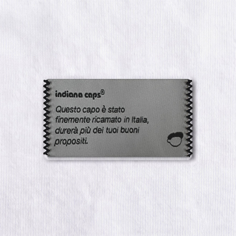 T-shirt Creative Bianco - dettaglio etichetta