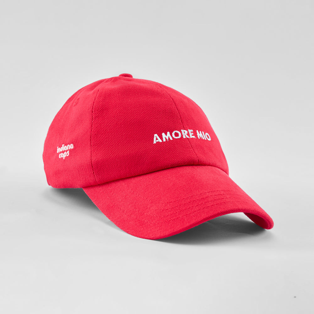 Cappellino in cotone "Amore mio"